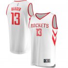 Camiseta James Harden 13 Houston Rockets Association Edition Blanco Hombre